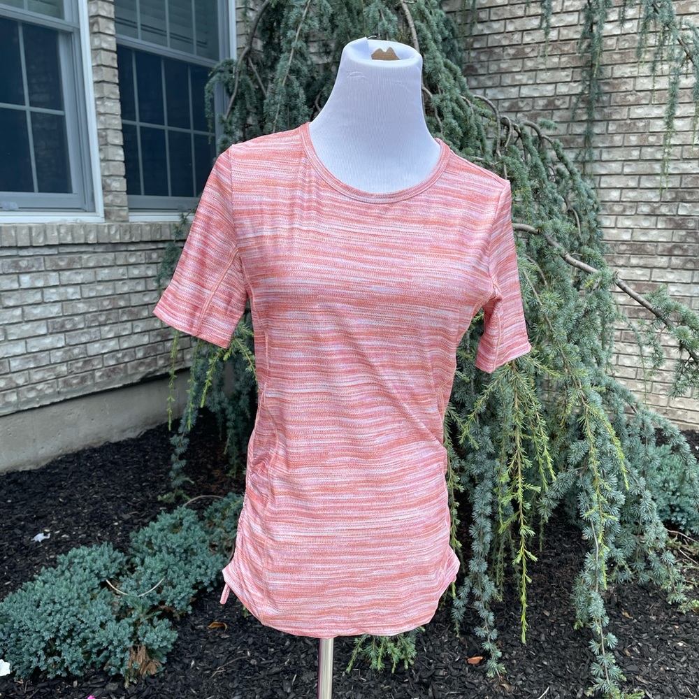 prAna CATERINA SHORT SLEEVE SUN TOP Womens SM NEW